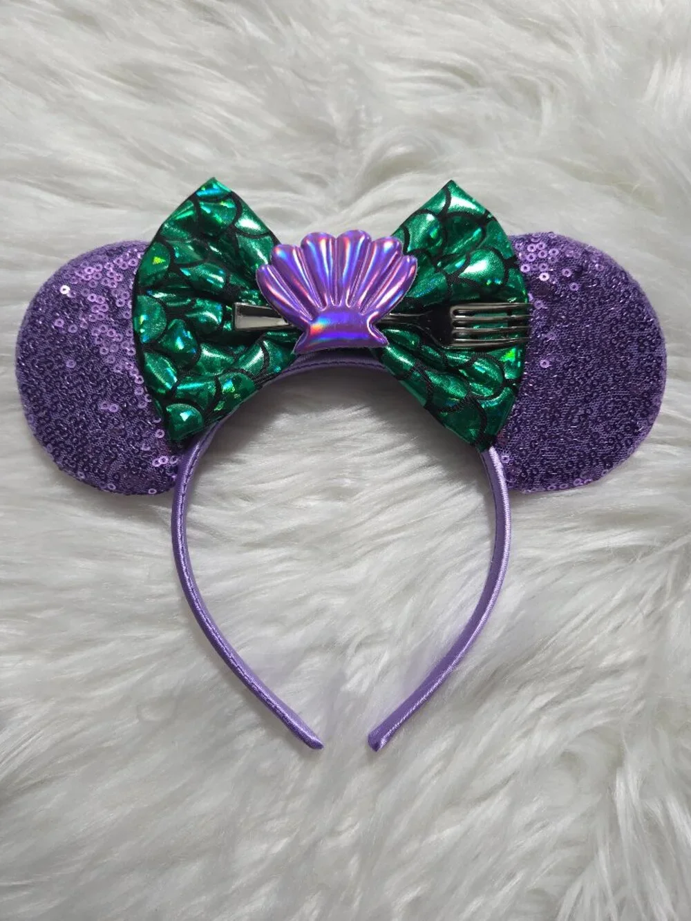 Little Mermaid Minnie Mouse Ears